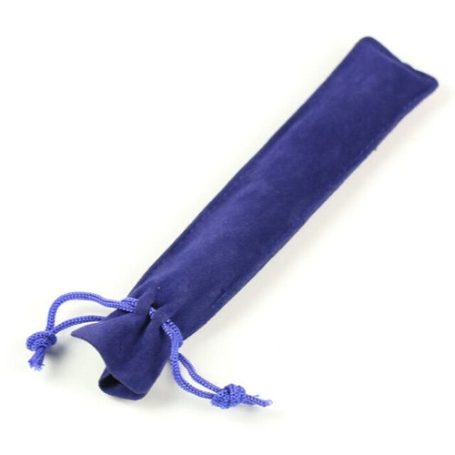 5Pcs Rope Locking Gift Bag Velvet Pen Pouch Holder