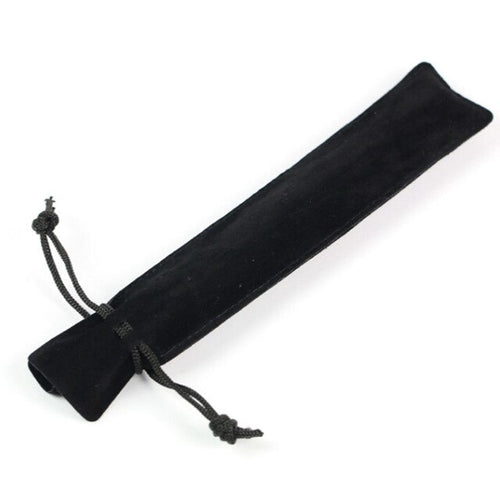 5Pcs Rope Locking Gift Bag Velvet Pen Pouch Holder