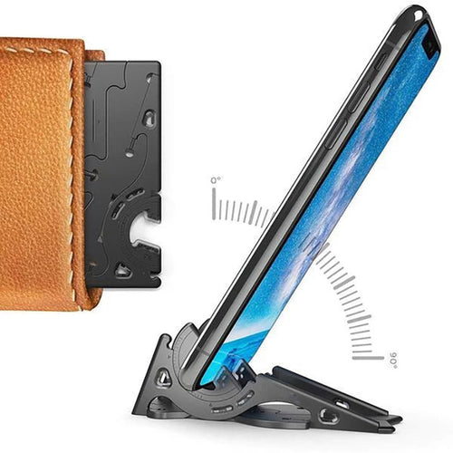 Stabilize Foldable Portable Phone Holder Card Type