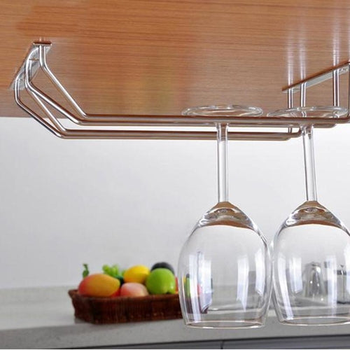 Wine Glass Holder Stemware Rack Under Cabinet