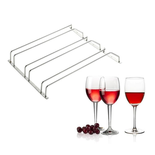Wine Glass Holder Stemware Rack Under Cabinet