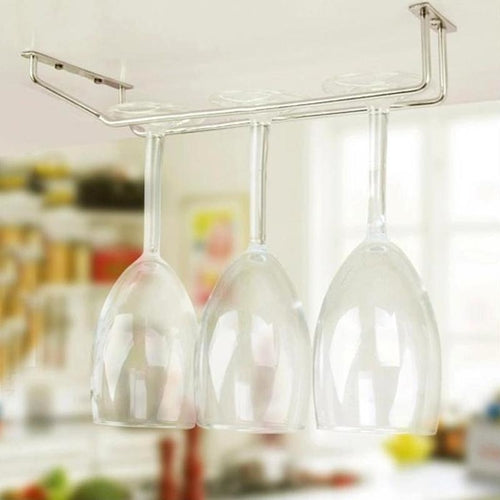 Wine Glass Holder Stemware Rack Under Cabinet