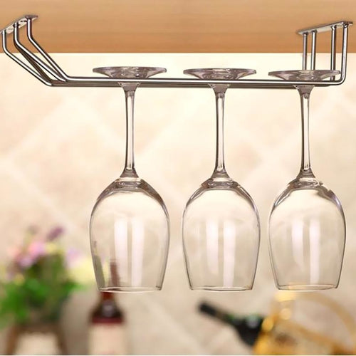 Wine Glass Holder Stemware Rack Under Cabinet
