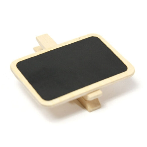 Wooden Blackboard Chalkboards Clips Holder For