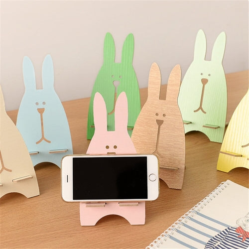 Wooden Pen Holder Desktop Pencil Holder Kawaii